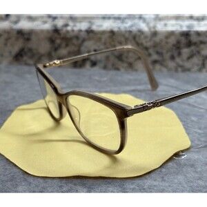 Swarovski Eyeglass Frames w/Case Authentic SK 5285 047 54 [] 15 140 Gold Beige